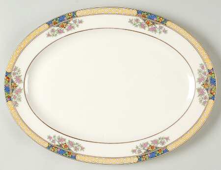 The Orchard 13" Oval Serving Platter