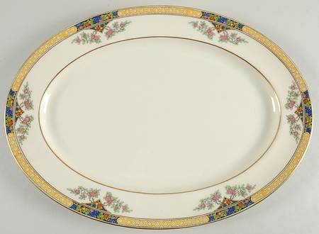 The Orchard 15" Oval Serving Platter