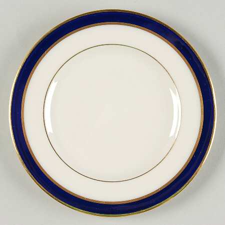 P334B Cobalt Blue Bread & Butter Plate