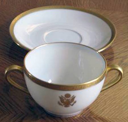 P56 Flat Bouillon Cup & Saucer
