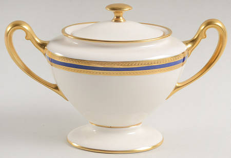 P72 Cobalt Blue Sugar Bowl & Lid