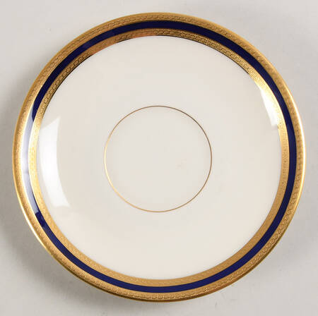 P72 Cobalt Blue Saucer for Cream Soup Bowl
