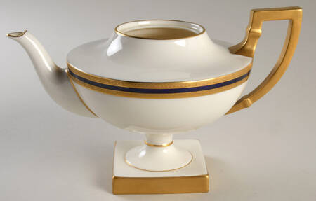 P72 Cobalt Blue Shape 476 Teapot No Lid