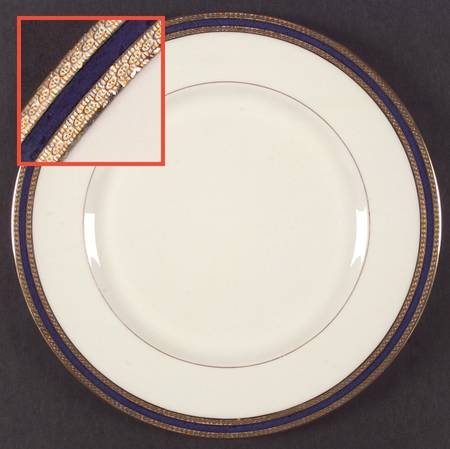 P72 Cobalt Blue Service Plate (Charger)