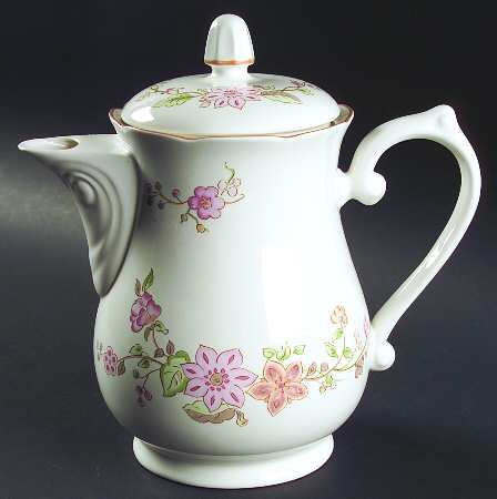 Parasol Coffee Pot & Lid