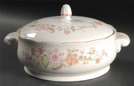 Parasol Round Covered Vegetable by Lenox