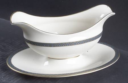 Patriot Gravy Boat with Attached Underplate by Lenox