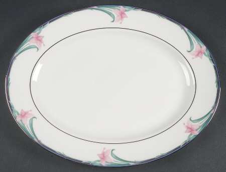 Patricia 13" Oval Serving Platter