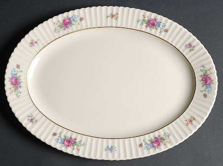 Pavlova 13" Oval Serving Platter by Lenox