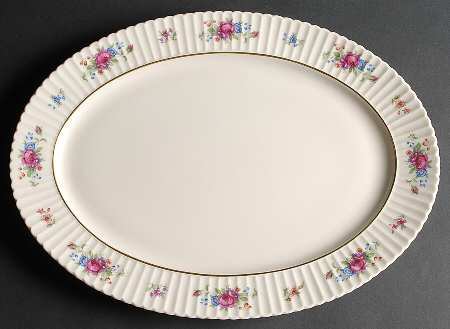 Pavlova 17" Oval Serving Platter by Lenox