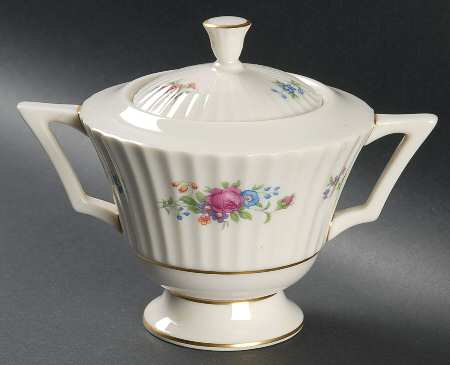 Pavlova Sugar Bowl & Lid