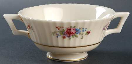 Pavlova Footed Cream Soup Bowl