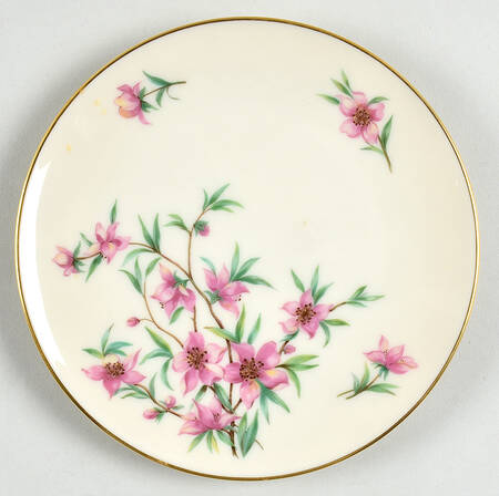 Peachtree Dessert Plate/Cream Soup Saucer for Flat Bowl