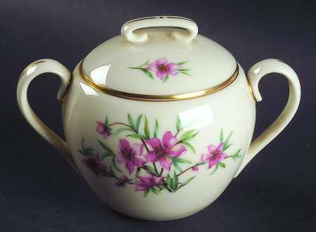 Peachtree Sugar Bowl & Lid