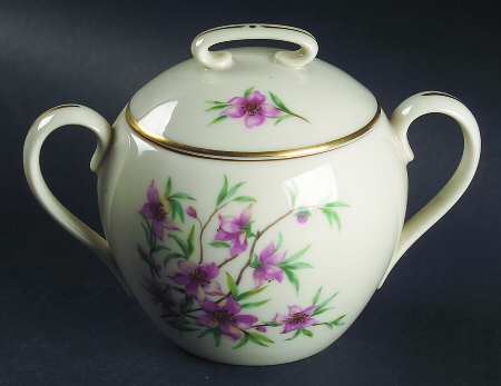 Peachtree Sugar Bowl & Lid