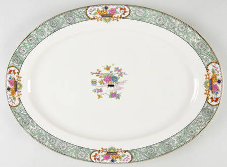 Peking 17" Oval Serving Platter