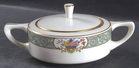 Peking Sugar Bowl & Lid