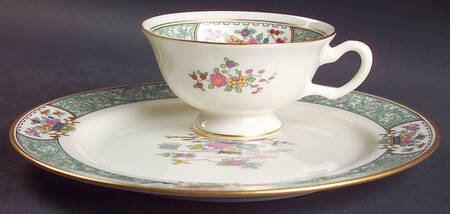 Peking Snack Plate & Cup Set