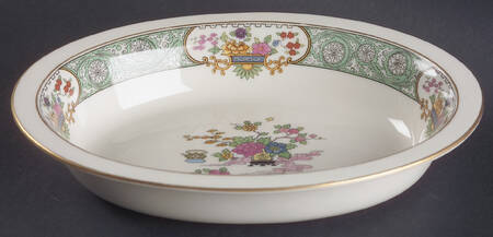 Peking 9" Oval Vegetable Bowl