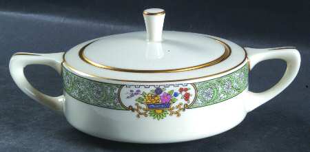 Peking Sugar Bowl & Lid