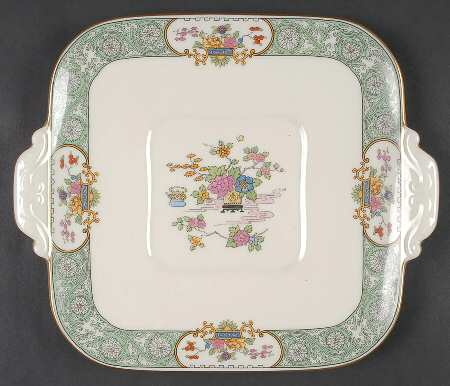 Peking Handled Cake Plate