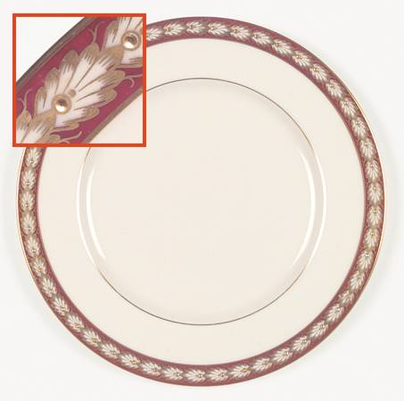 Pembrook Maroon by Lenox