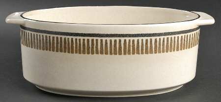 Percussion (Trim On Edge) 10" Oval Open Casserole