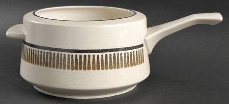 Percussion (Trim On Edge) Open Fondue Pot