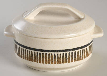 Percussion (Trim Off Edge) Individual Casserole & Lid