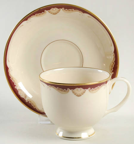 Pierce Footed Cup & Saucer Set