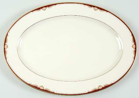 Pierce 16" Oval Serving Platter