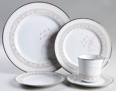 Pink Lily 5 Piece Place Setting by Lenox