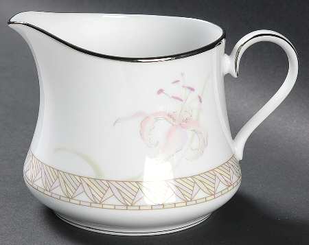 Pink Lily Open Sauce Boat