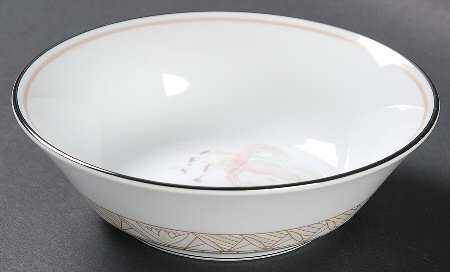 Pink Lily Fruit/Dessert (Sauce) Bowl by Lenox