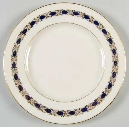 Pinehurst Cobalt Blue Luncheon Plate