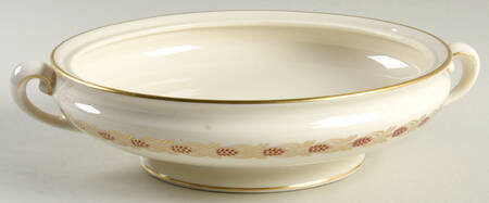 Pinehurst Maroon Round Vegetable No Lid