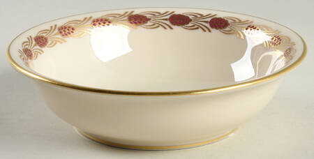 Pinehurst Maroon Coupe Cereal Bowl