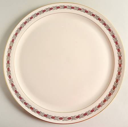 Pinehurst Maroon 14" Chop Plate (Round Platter)