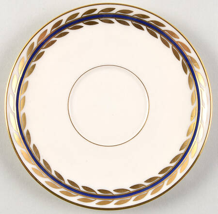 Platina Blue Saucer for Cream Soup Bowl