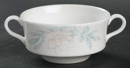 Plantation Blossom Flat Cream Soup Bowl