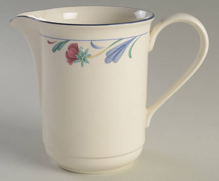 Poppies On Blue 50 Oz Pitcher