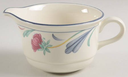 Poppies On Blue Creamer