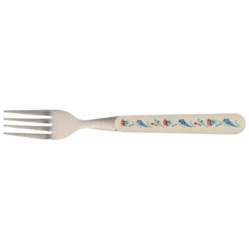 Poppies On Blue Dinner Fork (7 1/2" or Larger)