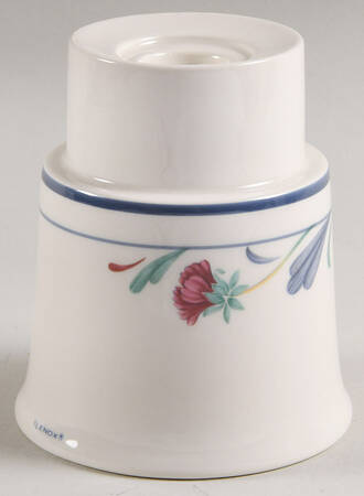Poppies On Blue Hurricane Lamp No Globe by Lenox