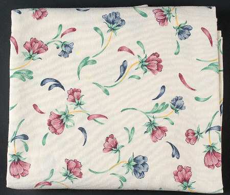 Poppies On Blue 60" X 90" Rectangular Tablecloth