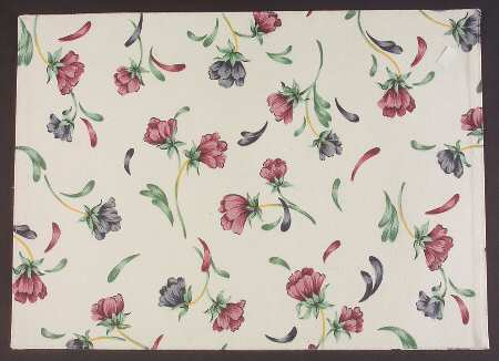 Poppies On Blue Cloth Placemat by Lenox