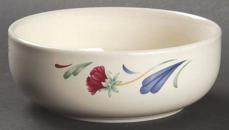 Poppies On Blue Small Serve & Store Bowl, No Lid