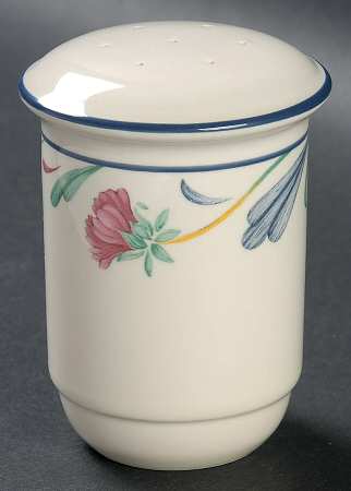 Poppies On Blue Salt Shaker