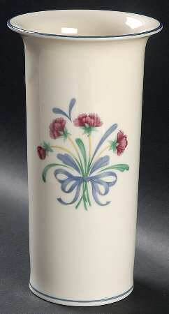 Poppies On Blue 8" Vase