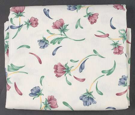 Poppies On Blue 60" X 82" Rectangular Tablecloth